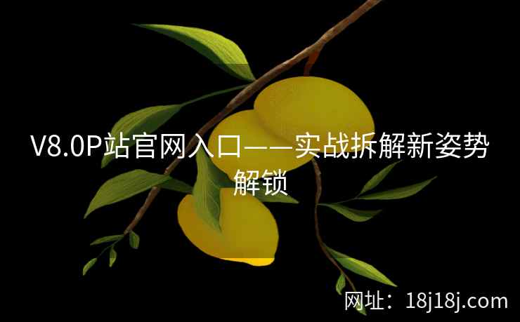 V8.0P站官网入口——实战拆解新姿势解锁